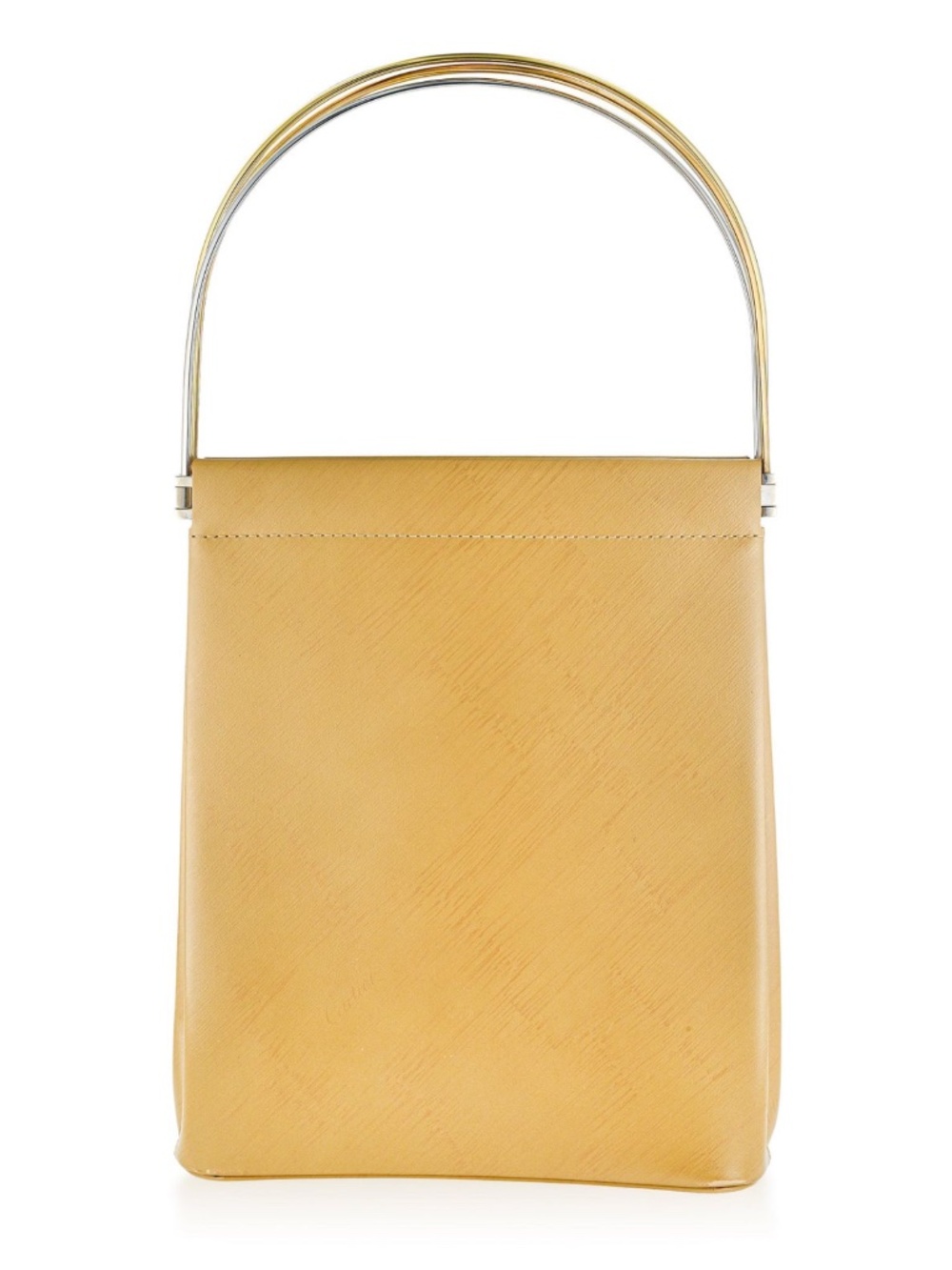 Vintage Cartier Panthere Top Handle Structured Bag, with paper & dust bag